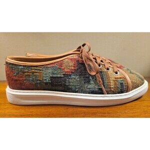 El Rincon De Fehmi Turkish Kilim Converse Size 44 Handmade Lace Up Sneaker
